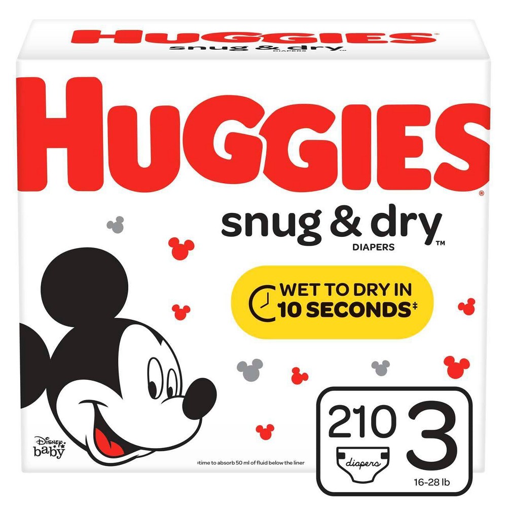 Huggies Disposable Diapers UPC & Barcode