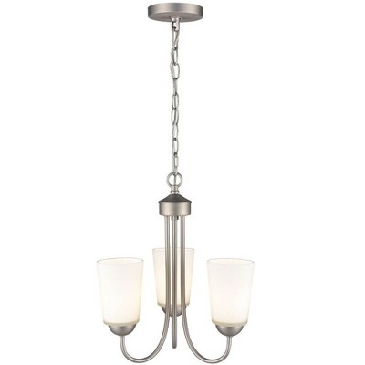 Millennium Lighting Ivey Lake 3 - Light Chandelier in  Satin Nickel