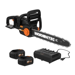 Worx Nitro WP395 40V PowerShare PRO 16” Cordless Chainsaw with Brushless Motor - 1 of 4