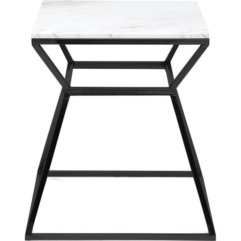 22" Audrey Marble Side Table - Adore Décor, 3 of 7