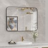Whizmax Bathroom Mirror, 30x48 Inch Stylish Wall-Mounted Bathroom Vanity Mirror£¬ Explosion-Proof, Moisture-Resistant ,Black (Horizontal/Vertical) - 2 of 4