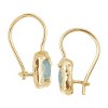 Silpada 'Mediterra' Natural Aquamarine Petite Drop Earrings in 14K Gold-Plated Sterling Silver - 3 of 4