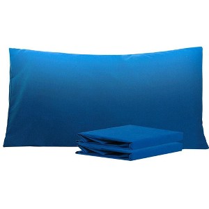 Brushed Microfiber Pillowcases, Super Soft Pillowcases with Envelope Closure - NTBAY - 1 of 4
