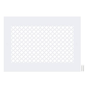 Unique Bargains Round Acrylic Glass Decorative Wall Ceiling Air Vent Cover Grille - 1 of 4