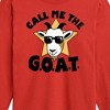 Boys' - Instant Message - Call Me The Goat Long Sleeve Graphic T-Shirt - 2 of 4