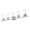 Livex Lighting Carson 5 - Light Vanity in  Brushed Nickel - 4 of 4