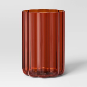 16.91oz Iced Coffee Tall Glass Tumbler Brown - Room Essentials™ - 1 of 3