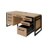 Mason Modern Wood Laminate Office Desk with Drawers - Martin Furniture - 4 of 4
