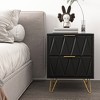 Hommoo 2 Drawers Nightstand - 2 of 4