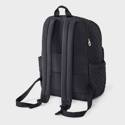Universal Thread Quilted Dome Backpack - Universal Thread™ Black — фото 3