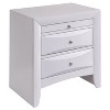 NicBex 2-Drawer Nightstand with Metal Handles Modern Bedside Table End Table for Living Room, Bedroom - 2 of 4