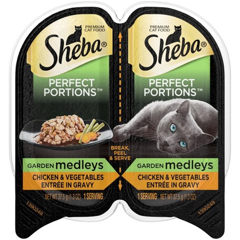 Sheba Perfect Portions Chicken With Vegetables Wet Cat ...