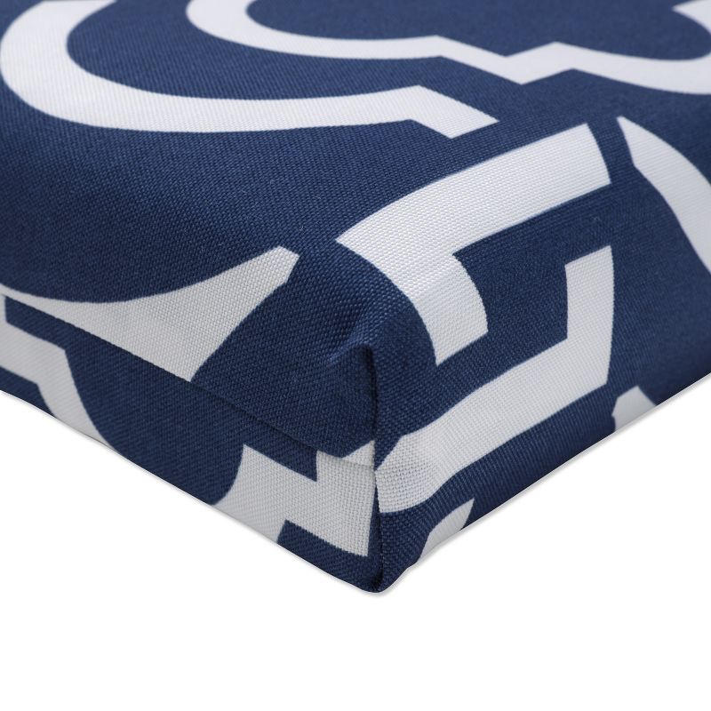 Outdoor 2pc Carmody Squared Corners Seat Cushions Navy - Pillow Perfect, 3 of 7
