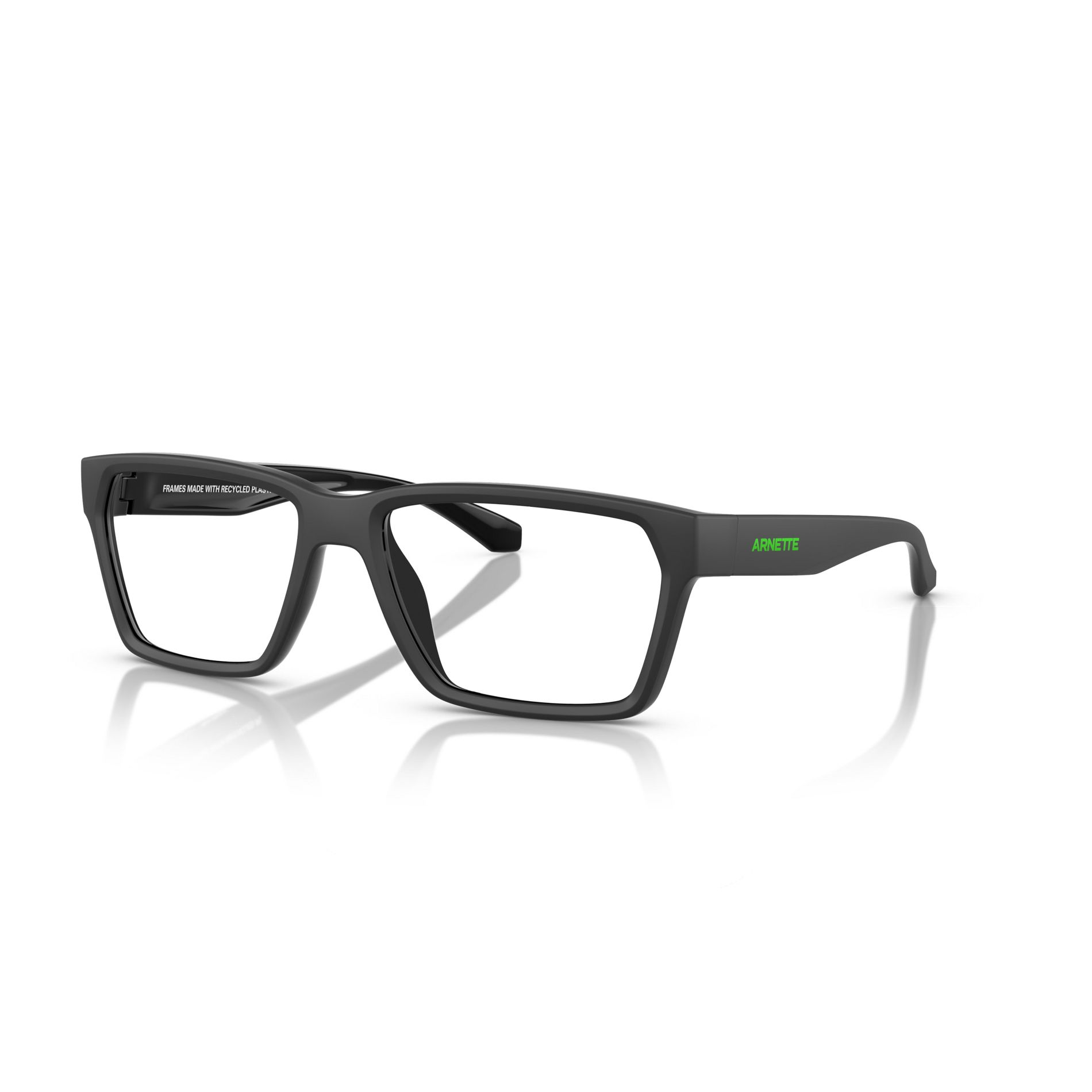 Arnette AN7257U 53mm Man Rectangle Sunglasses Demo Lens Lens