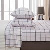 100% Turkish Cotton Classic Printed Flannel Sheet Set - Isla Jade - 3 of 4