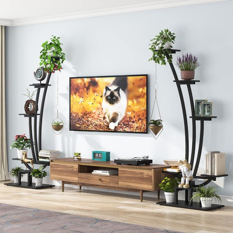 Tribesigns 1 Pair 6-Tier Tall Indoor Plant Stand, 3 of 6