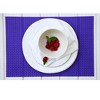 John Ritzenthaler Co. Reversible Indoor Outdoor Tonal Placemats, Set of Twelve - 2 of 4