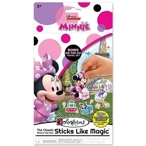 Colorforms Disney Minnie Mouse Travel Set Repositionable Stickers Ages 3 Stickers Target