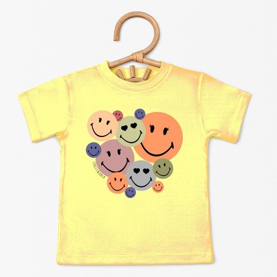 The Juniper Shop SmileyWorld Stacked Smiles Toddler Short Sleeve Tee