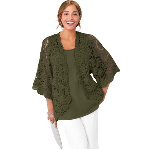 Plus size hotsell olive cardigan