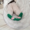 3 Sprouts Kids Recycled Fabric Play Tunnel - Checkerboard Beige - 3 of 4