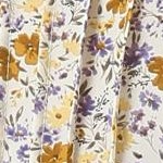 beige purple-floral