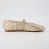 CUSHIONAIRE Women's Bistro Woven Mary Jane Flat +Memory Foam, Wide Widths Available - 4 of 4