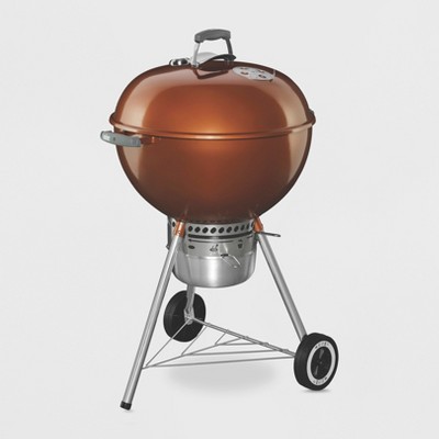 Weber 22" Original Kettle Premium Charcoal Grill Model 14402001 Copper