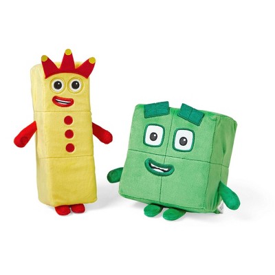 Numberblocks Three and Four Plush Playful Pals Set