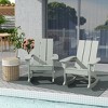 WestinTrends  Modern Adirondack Outdoor Rocking Chair (Set of 2) - 2 of 2