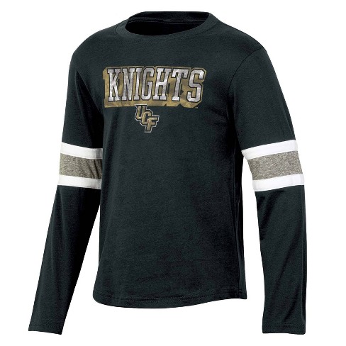 New Orleans Saints T-Shirt - White Stripped Long Sleeve Tee