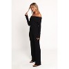 Petal and Pup Gindie Ribbed Knit Off The Shoulder Pant Set - 3 of 4