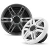 Clarion Premium UTV 6.5" Marine Speaker Bundle including White & Gunmetal speaker grills, SSV Works 6.5" speaker pods and 1.85" cage mounts - 2 of 4