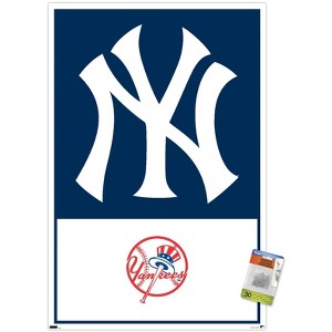 Trends International MLB New York Yankees - Logo 22 Unframed Wall Poster Prints - 1 of 4