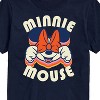 Men's - Disney - Minnie Mouse Bow Design Short Sleeve Graphic T-Shirt - 2 of 4