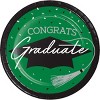 Creative Converting 2025 Graduate School Spirit Emerald Green Tableware Kit 18ct - 2 of 4