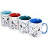 Gibson Peanuts Freckled Joy 15oz Stoneware 4 Piece Mug Set in Assorted Designs - 2 of 4