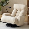 Adjustable Head Waist Game Chair 360 Degree Rotatable Sofa Chair 5-Angle Ergonomic Built-in Spring Seat Folded Packaging Living Room Leisure - 2 of 4
