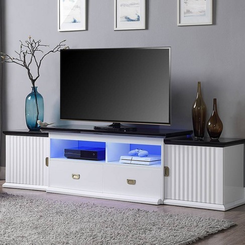 Target blue deals tv stand