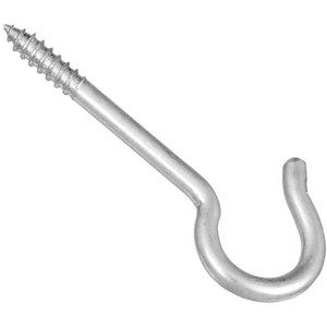 National Hardware Zinc-Plated Silver Steel 2-9/16 in. L Ceiling Hook 3 pk - 1 of 1