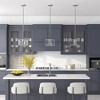 Hudson and Canal 11" Wide Pendant with Clear Shade - 3 of 4