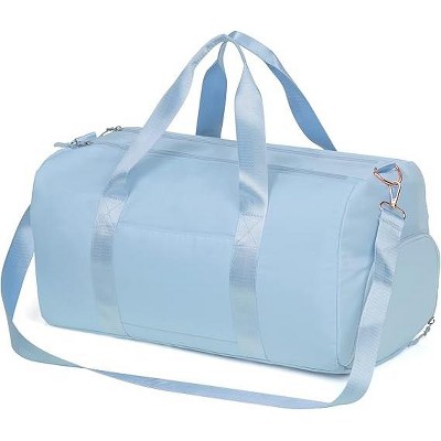 Ladies' luggage bag, gym exercise luggage bag with wet pockets and shoe cabinet, weekend travel bag