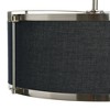 Storied Home Harrison- Metal Ceiling Light with Captured Linen Shade - 4 of 4