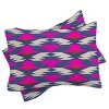 Pink Holli Zollinger Diamond Kilim Duvet Cover Set (King) - Deny Designs: Microfiber, Reversible, Hidden Zipper - 3 of 4