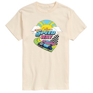 Men's - Hot Wheels - California Speedway 70S Short Sleeve Graphic T-Shirt - 1 of 3