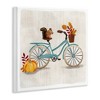Stupell Industries Squirrel on Autumnal Bicycle Wall Plaque Art - 2 of 4