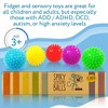 Impresa [5 Pack] Spiky Sensory Balls - Squeezy and Bouncy Fidget Toys - Sensory Toys – No BPA Phthalates Latex - image 3 of 4