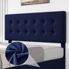 Full/Queen/King Size Bed Frame with 4 Storage Drawers and Headboard, Platform Bed Frame with Wooden Slats Support - 4 of 4