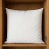 HomeRoots 22" White Cotton Throw Pillow Insert - 2 of 4