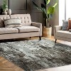 Modern Abstract Rug – Washable, Non-Slip, Ultra-Thin, Low Pile, Non-Shedding Area Rug for Living Room,Bedroom,Home Office, Contemporary - 2 of 4